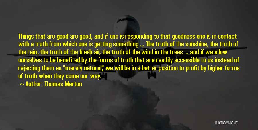 Things Are Getting Better Quotes By Thomas Merton