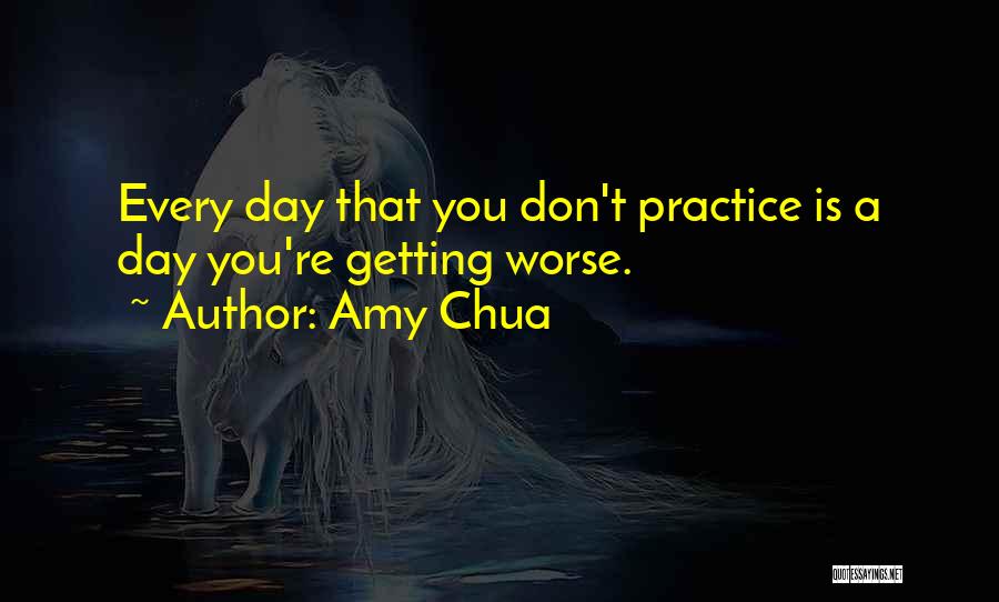 Things Are Getting Worse Day By Day Quotes By Amy Chua