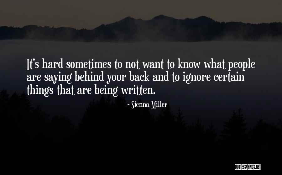 Things Are Hard Quotes By Sienna Miller Things Are Hard Quotes By Sienna Miller