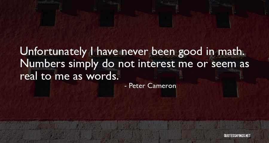 Things Are Never As Good As They Seem Quotes By Peter Cameron