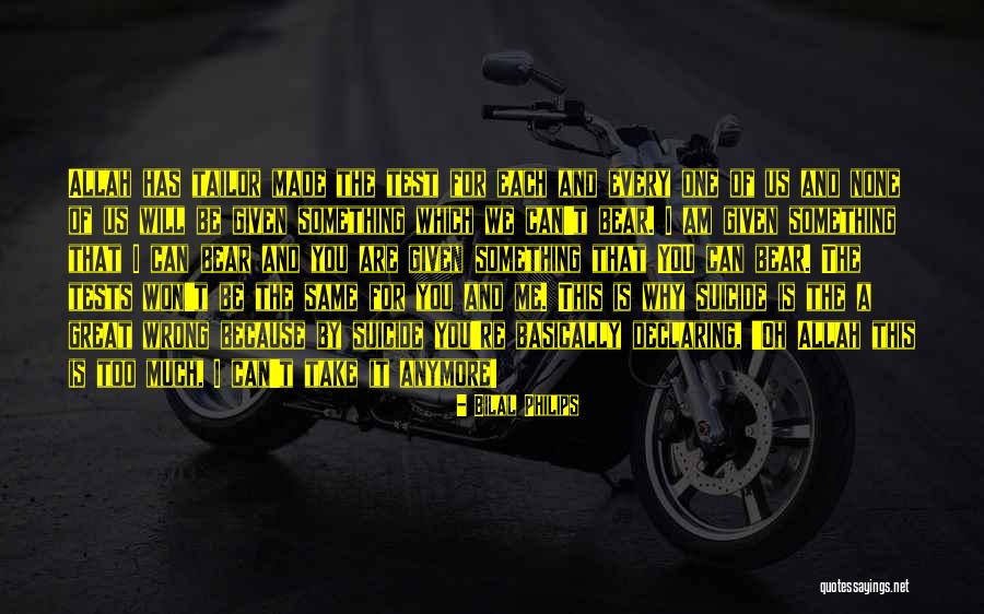 Things Are Not The Same Anymore Quotes By Bilal Philips