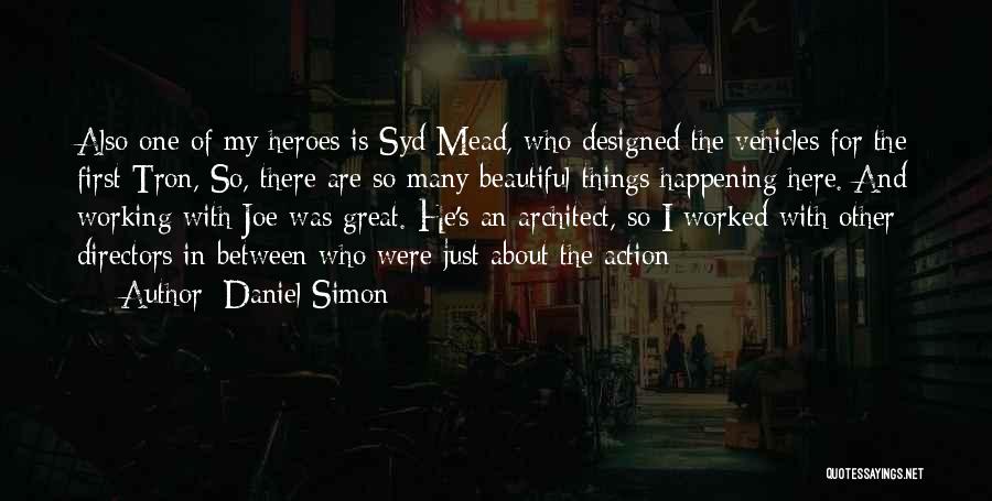 Things Are Quotes By Daniel Simon