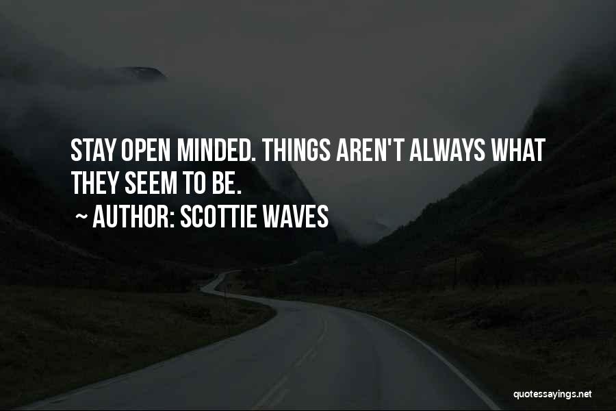 Things Aren't Always What They Seem Quotes By Scottie Waves