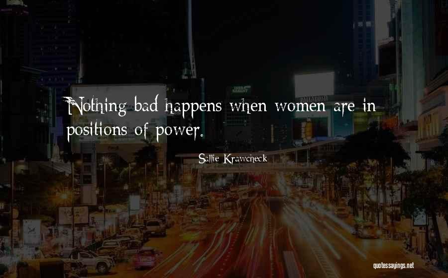 Things Depressed People Say Quotes By Sallie Krawcheck