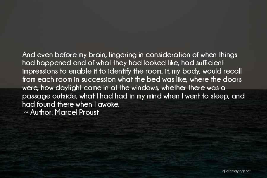 Things From The Past Quotes By Marcel Proust