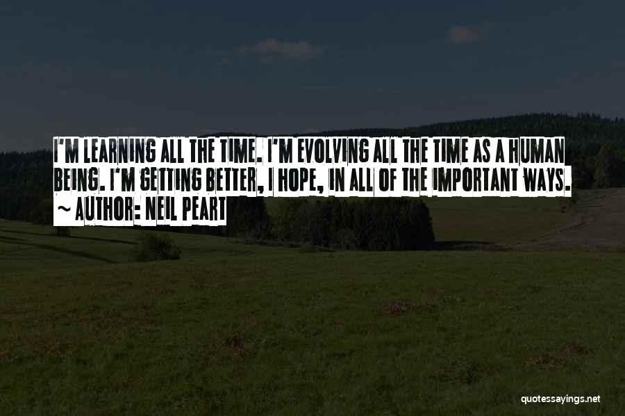 Things Getting Better With Time Quotes By Neil Peart