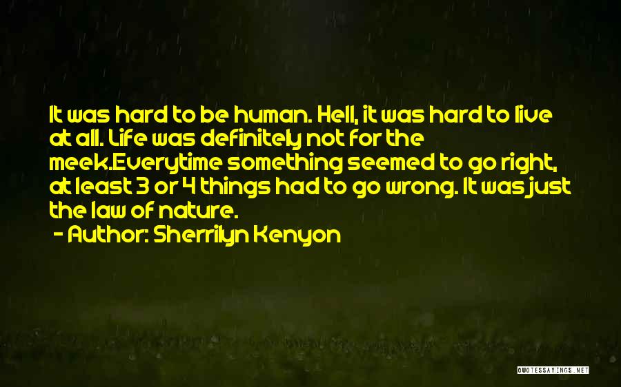 Things Go Wrong Quotes By Sherrilyn Kenyon