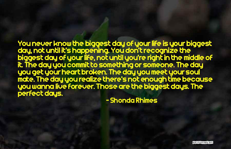 Things Happening At The Right Time Quotes By Shonda Rhimes Things Happening At The Right Time Quotes By Shonda Rhimes