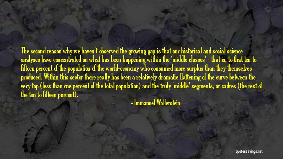 Things Happening For A Reason Quotes By Immanuel Wallerstein Things Happening For A Reason Quotes By Immanuel Wallerstein