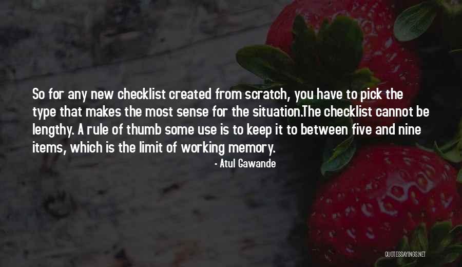 Things How To Use Checklist Quotes By Atul Gawande Things How To Use Checklist Quotes By Atul Gawande