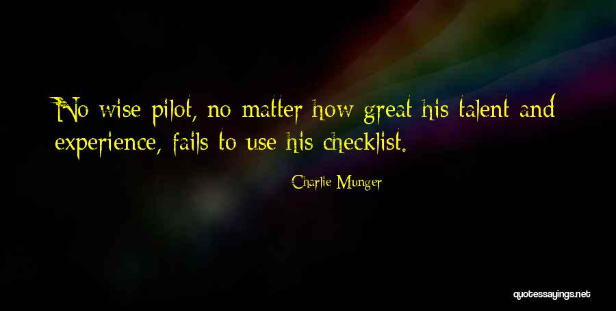 Things How To Use Checklist Quotes By Charlie Munger Things How To Use Checklist Quotes By Charlie Munger