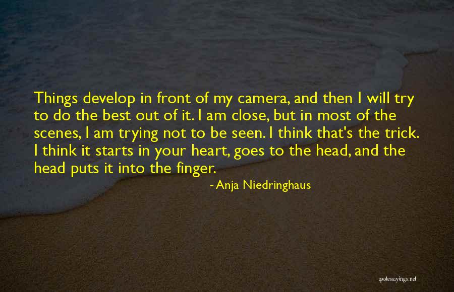 Things In My Head Quotes By Anja Niedringhaus Things In My Head Quotes By Anja Niedringhaus