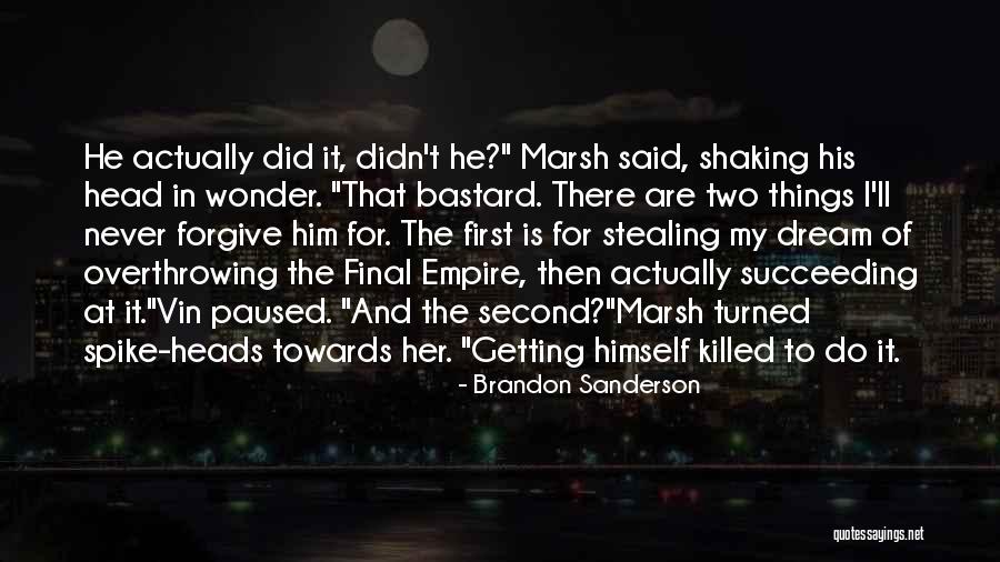 Things In My Head Quotes By Brandon Sanderson Things In My Head Quotes By Brandon Sanderson