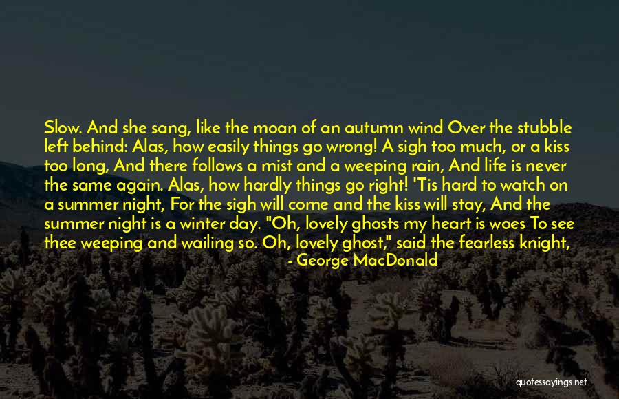 Things Never Stay The Same Quotes By George MacDonald Things Never Stay The Same Quotes By George MacDonald