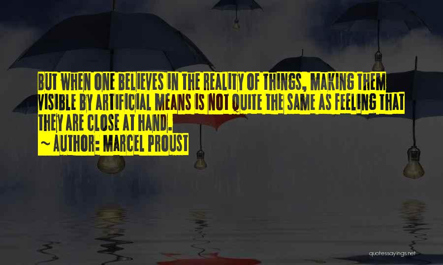 Things Not Feeling The Same Quotes By Marcel Proust