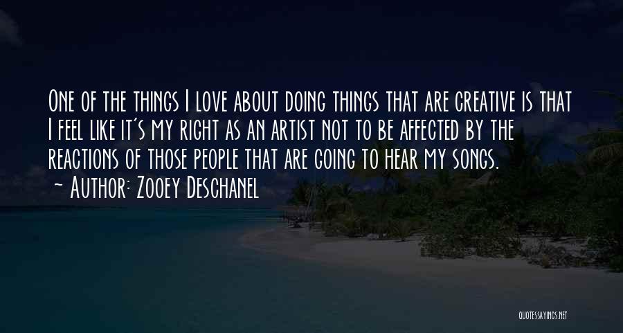 Things Not Going Right Quotes By Zooey Deschanel