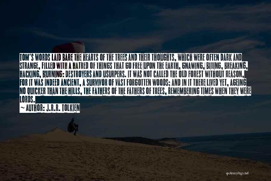 Things Of Old Times Quotes By J.R.R. Tolkien