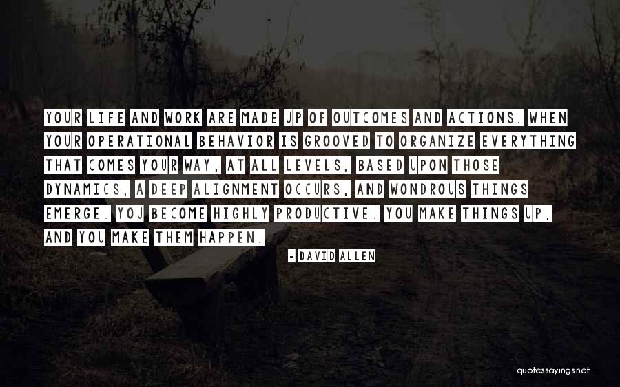 Things Productivity Quotes By David Allen Things Productivity Quotes By David Allen