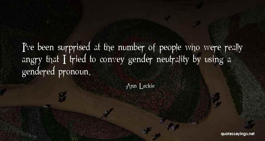 Things Pronoun Quotes By Ann Leckie Things Pronoun Quotes By Ann Leckie