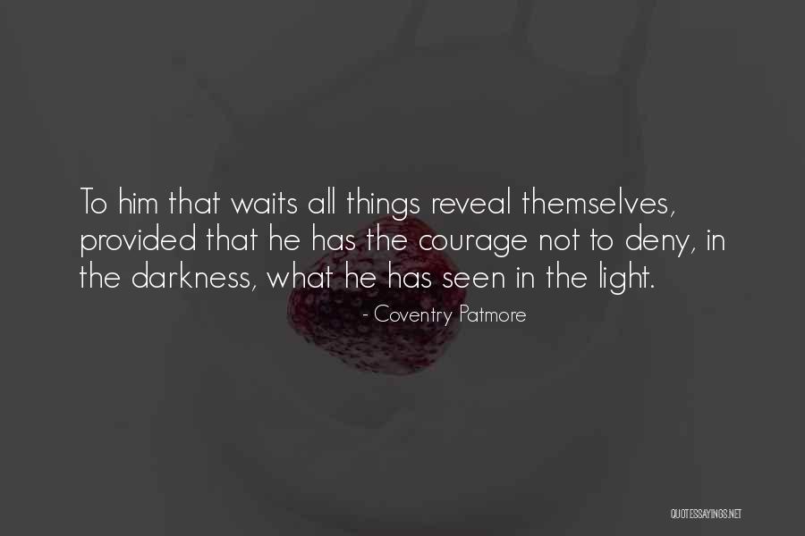 Things Provided Quotes By Coventry Patmore Things Provided Quotes By Coventry Patmore