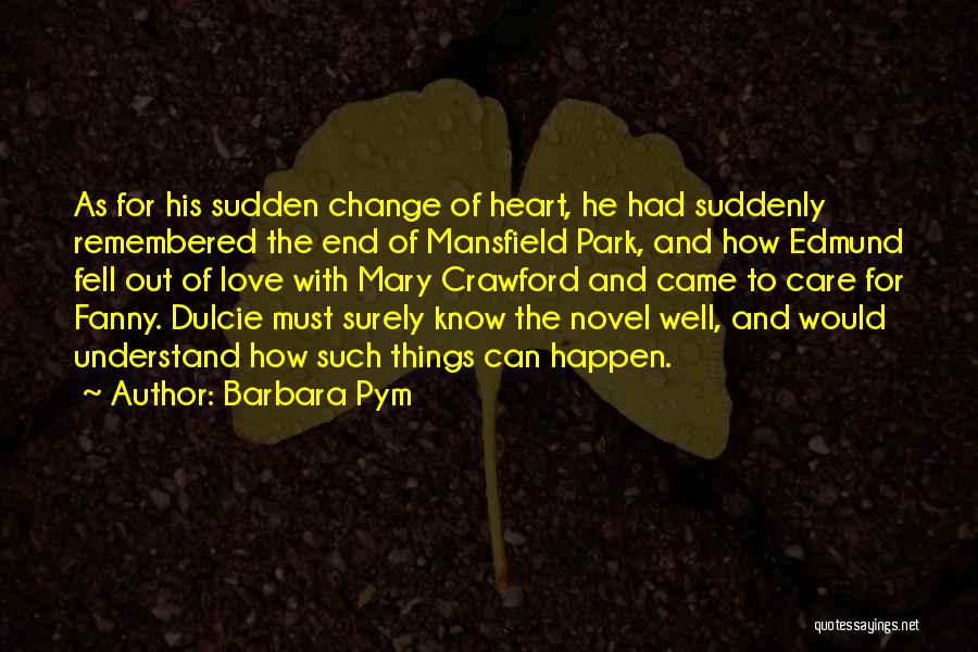 Things Remembered Love Quotes By Barbara Pym