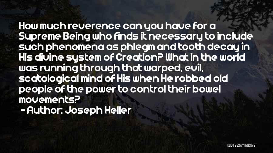 Things Running Through Your Mind Quotes By Joseph Heller