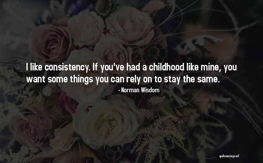 Things Stay The Same Quotes By Norman Wisdom Things Stay The Same Quotes By Norman Wisdom
