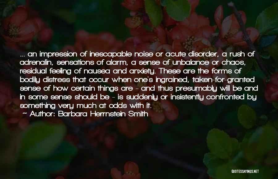 Things Taken For Granted Quotes By Barbara Herrnstein Smith