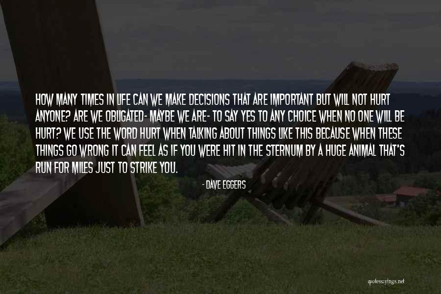 Things That Are Important In Life Quotes By Dave Eggers