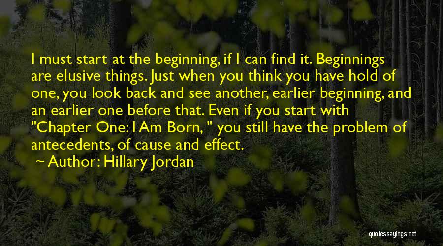 Things That Hold You Back Quotes By Hillary Jordan