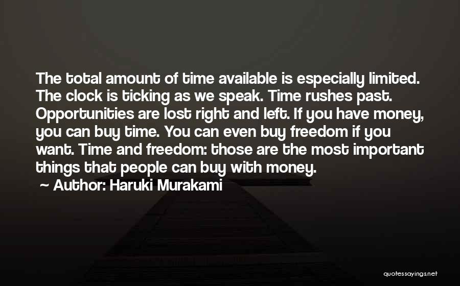 Things That Money Can't Buy Quotes By Haruki Murakami