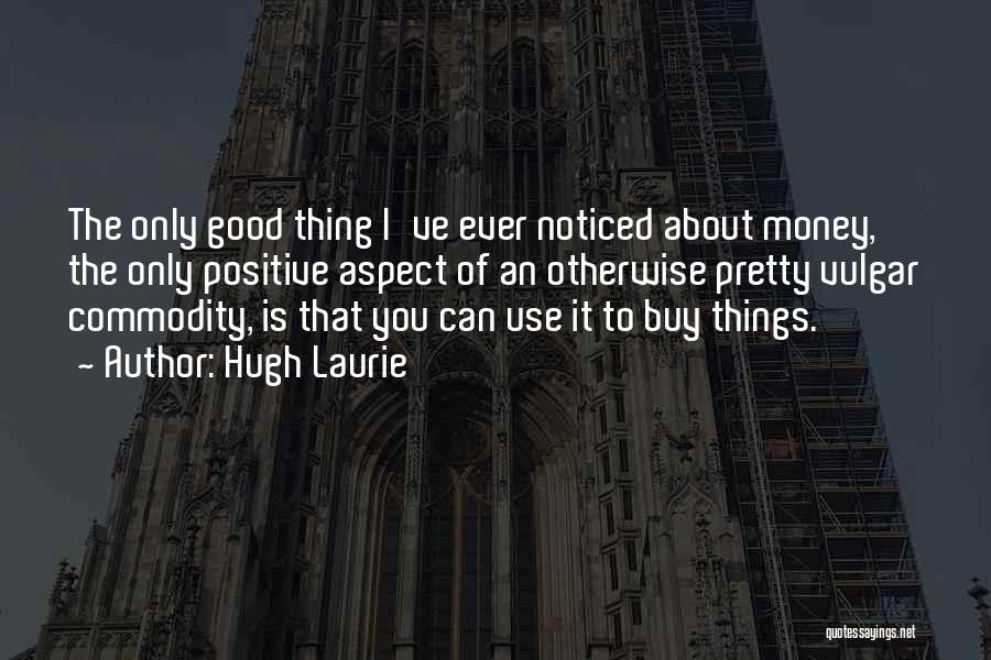 Things That Money Can't Buy Quotes By Hugh Laurie