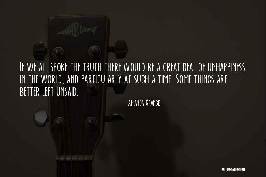 Things Unsaid Quotes By Amanda Grange Things Unsaid Quotes By Amanda Grange