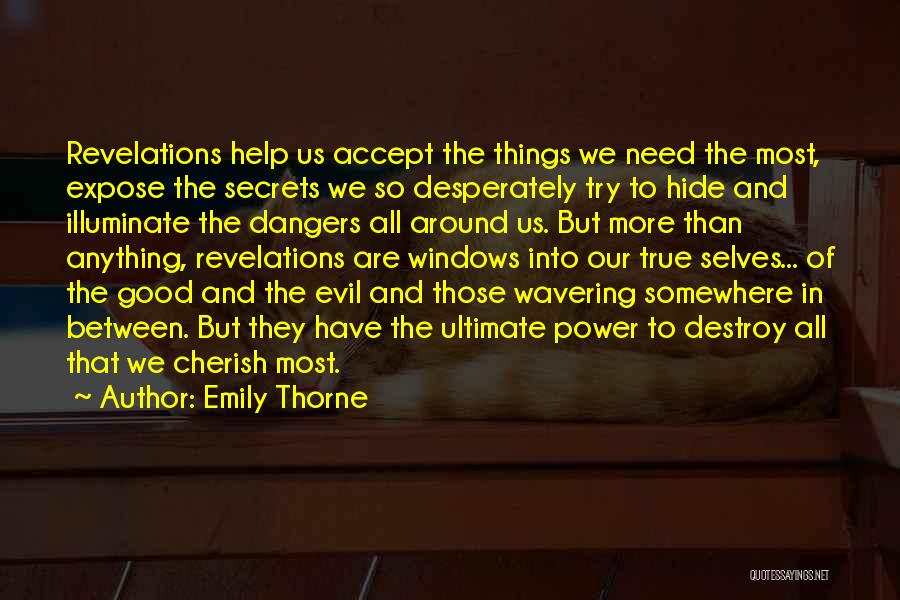 Things We Hide Quotes By Emily Thorne