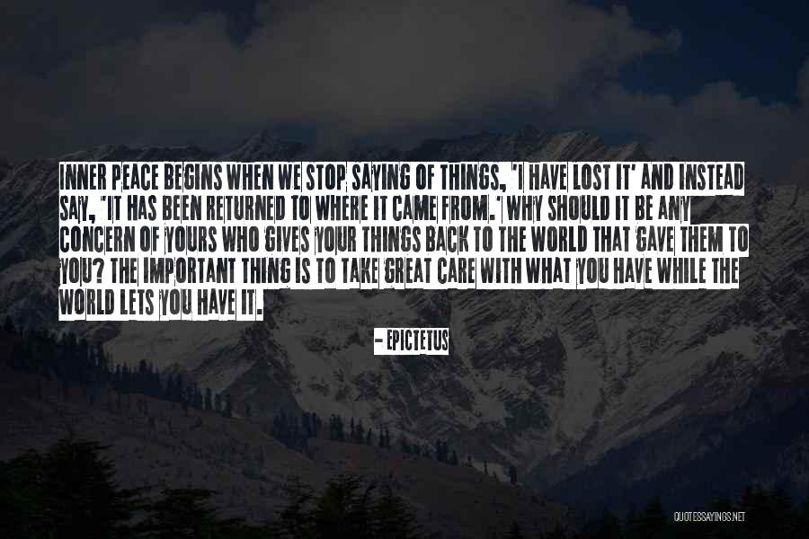 Things We Say Quotes By Epictetus Things We Say Quotes By Epictetus