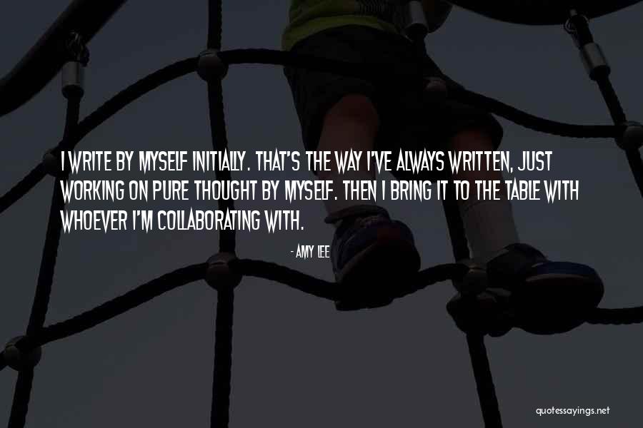 Things Working Themselves Out Quotes By Amy Lee Things Working Themselves Out Quotes By Amy Lee