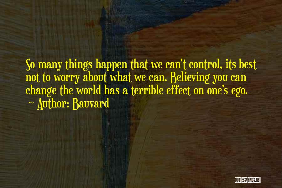 Things You Can't Control Quotes By Bauvard