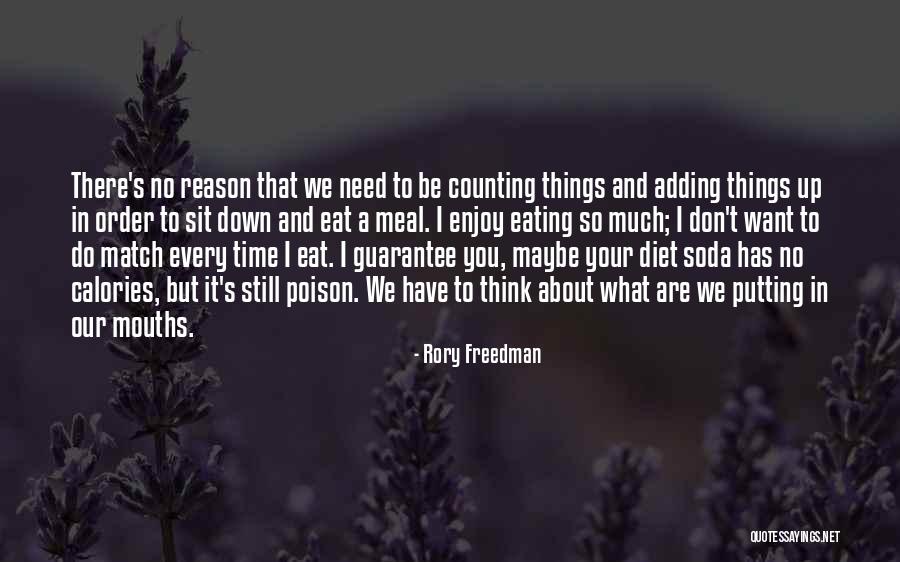 Things You Don Want To Do Quotes By Rory Freedman