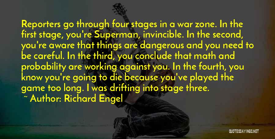 Things You Go Through Quotes By Richard Engel