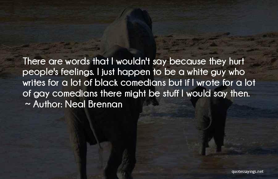 Things You Say Hurt Me Quotes By Neal Brennan