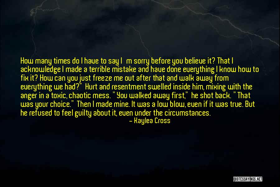 Things You Say Hurt Quotes By Kaylea Cross Things You Say Hurt Quotes By Kaylea Cross