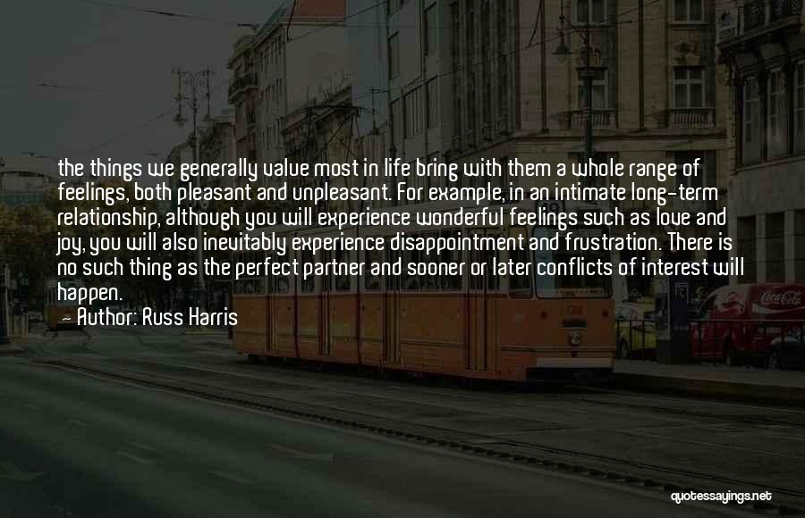 Things You Value Quotes By Russ Harris