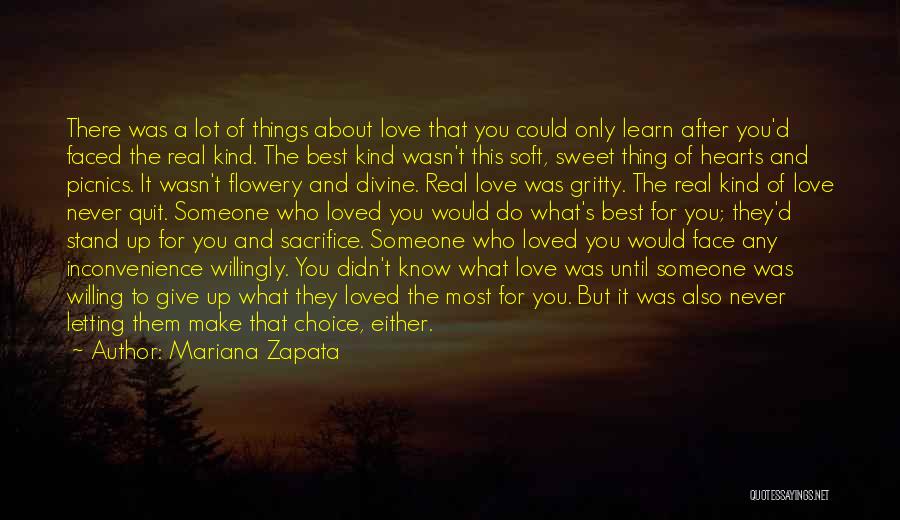Things You Would Do For Love Quotes By Mariana Zapata