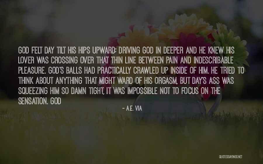 Think About Him Quotes By A.E. Via Think About Him Quotes By A.E. Via