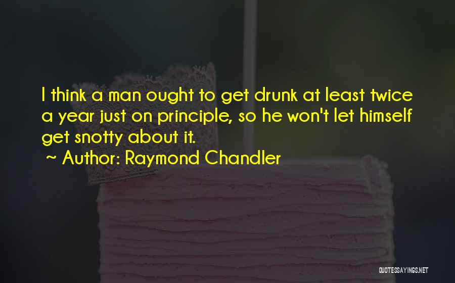 Think About It Twice Quotes By Raymond Chandler