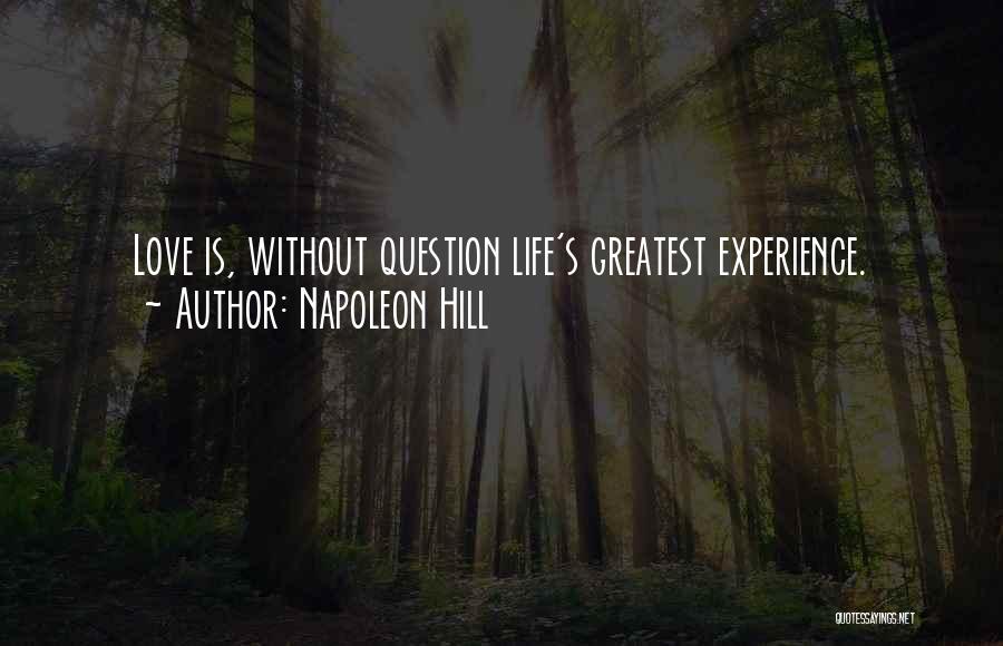 Think And Grow Rich Love Quotes By Napoleon Hill