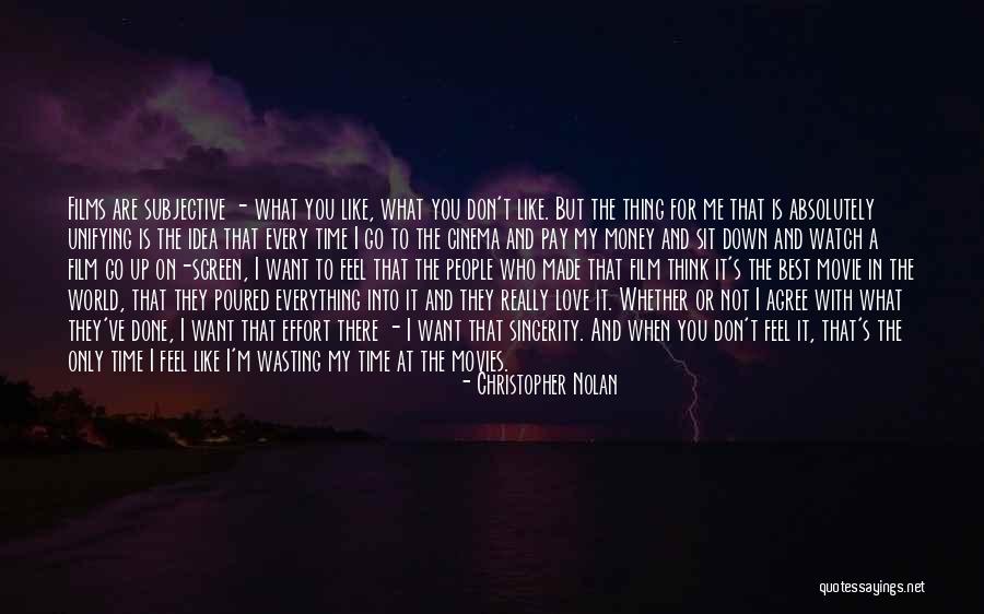 Think And Love Quotes By Christopher Nolan Think And Love Quotes By Christopher Nolan