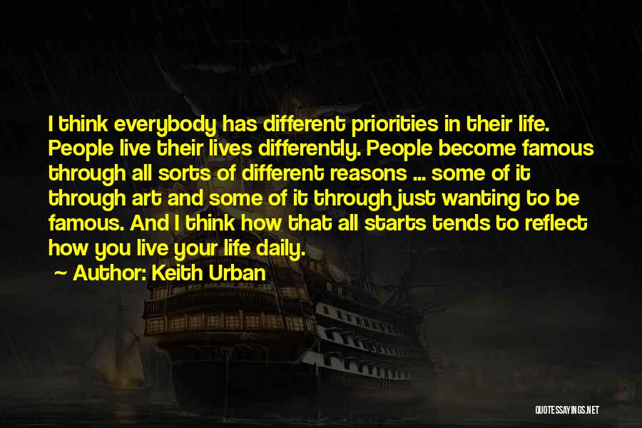 Think And Reflect Quotes By Keith Urban