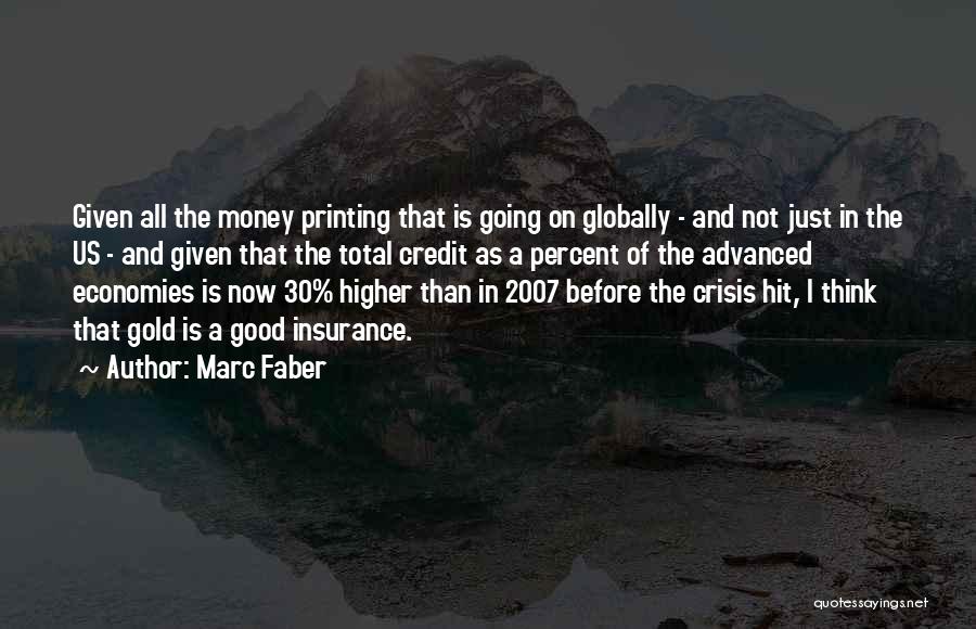 Think Before Printing Quotes By Marc Faber