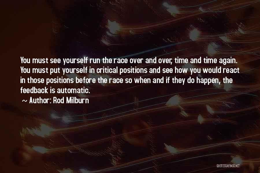 Think Before You React Quotes By Rod Milburn